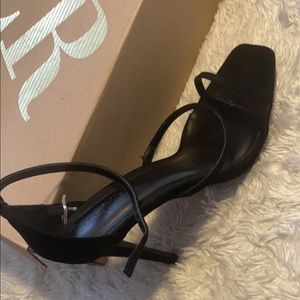 Black high heels